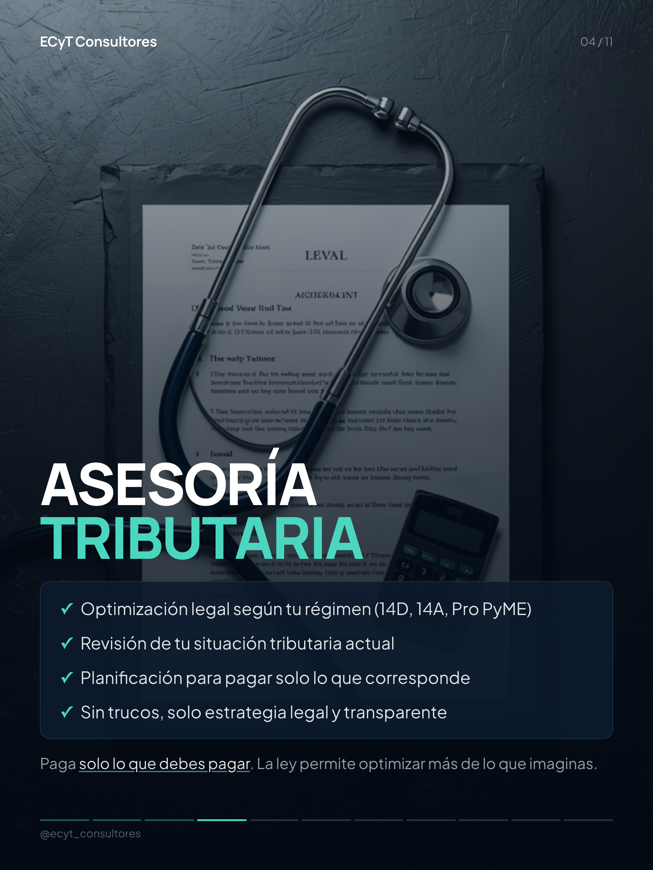 Asesoría Tributaria — ECyT Consultores